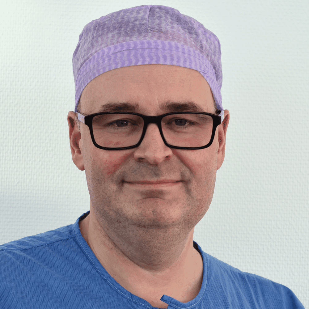 Porträtt av Dr Marco Schuster