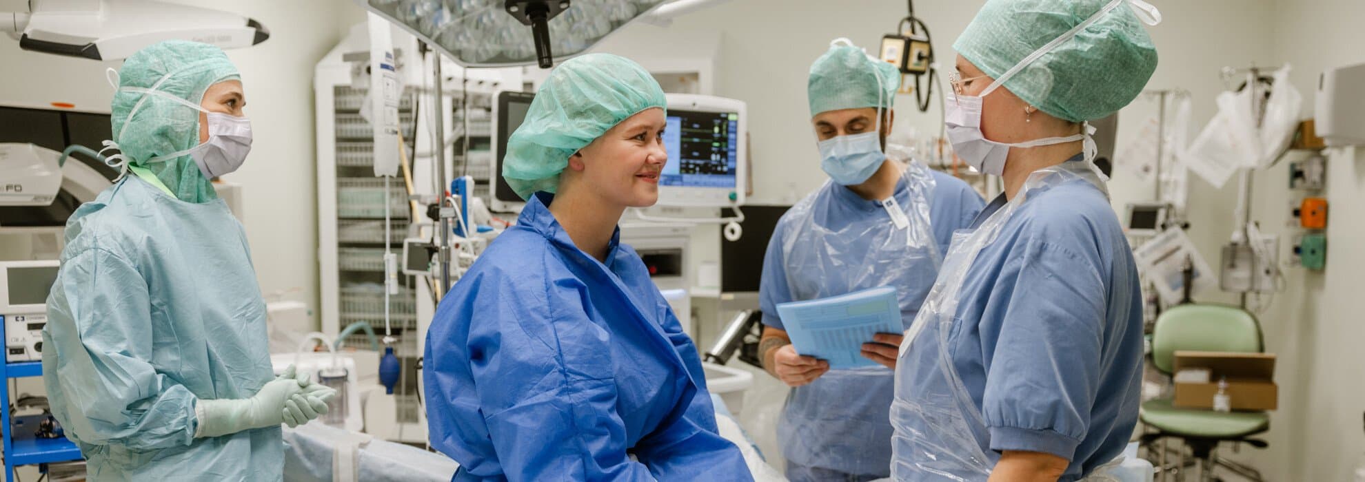 Operationssal med personal Operationssal med personal