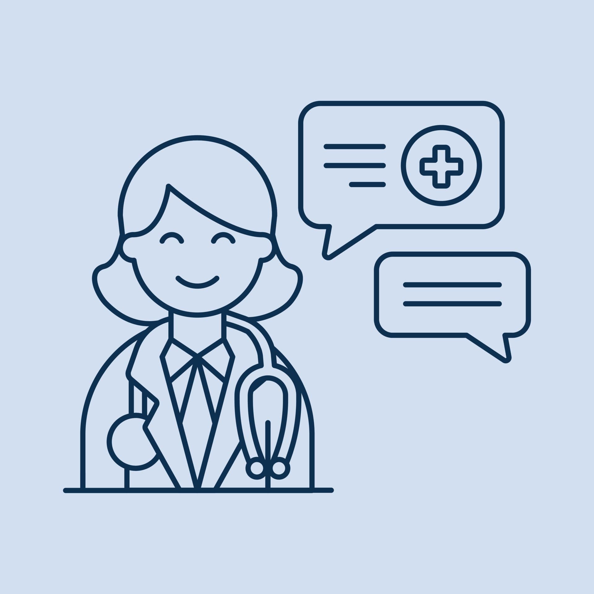 illustration av läkare illustration av läkare