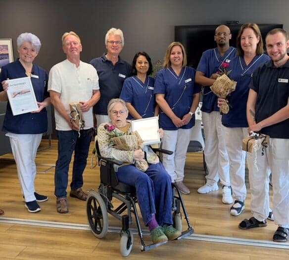 medarbetare och patient medarbetare och patient